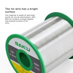 Припой с канифольным сердечником BAKU BK-10002 0.5мм 50г