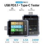 Тестер швидкого заряджання FNIRSI FNB-C2 USB PD 3.1 Type-C