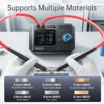 Портативный аккумуляторный сварочный аппарат FNIRSI® SWM-20 1200A с двойным импульсом, работающий в режиме 2-в-1