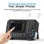 FNIRSI® 2D15P настільний цифровий двоканальний осцилограф 100 МГц 3 в 1 з мультиметром і генератором сигналів