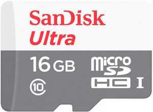 SanDisk Ultra Android microSDHC 16GB 80MB/s Class 10
