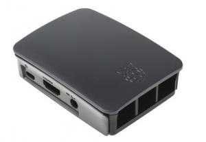 Официальный корпус Pi Foundation Raspberry Pi 3B/3B+ (черно-серый)