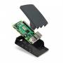 Официальный корпус Pi Foundation Raspberry Pi 3B/3B+ (черно-серый)