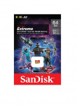 SANDISK Extreme microSDXC для мобильных игр 64GB