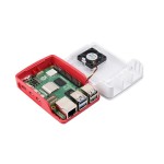 Корпус красно-белый для Raspberry Pi 5 официальный (SC1159)