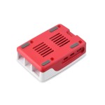 Корпус красно-белый для Raspberry Pi 5 официальный (SC1159)
