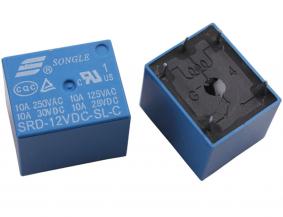 Реле 12В 10А SRD-12VDC-SL-C купить в Киеве и Украине