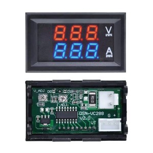 Сдвоенныйсветодиодныйцифровойвольтметр-амперметр100В10А